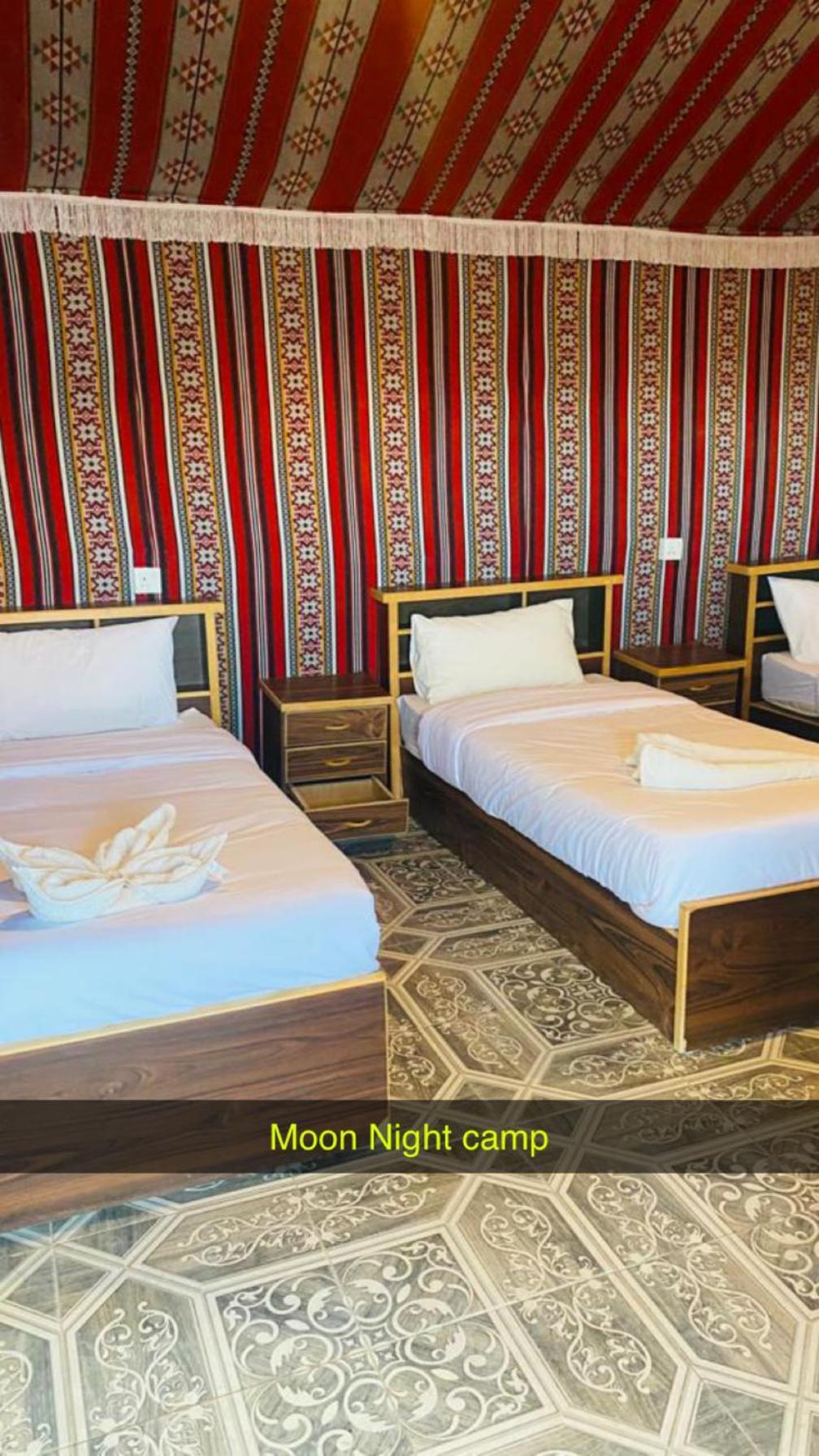 Hotel Moon Night Camp à Wadi Rum Extérieur photo