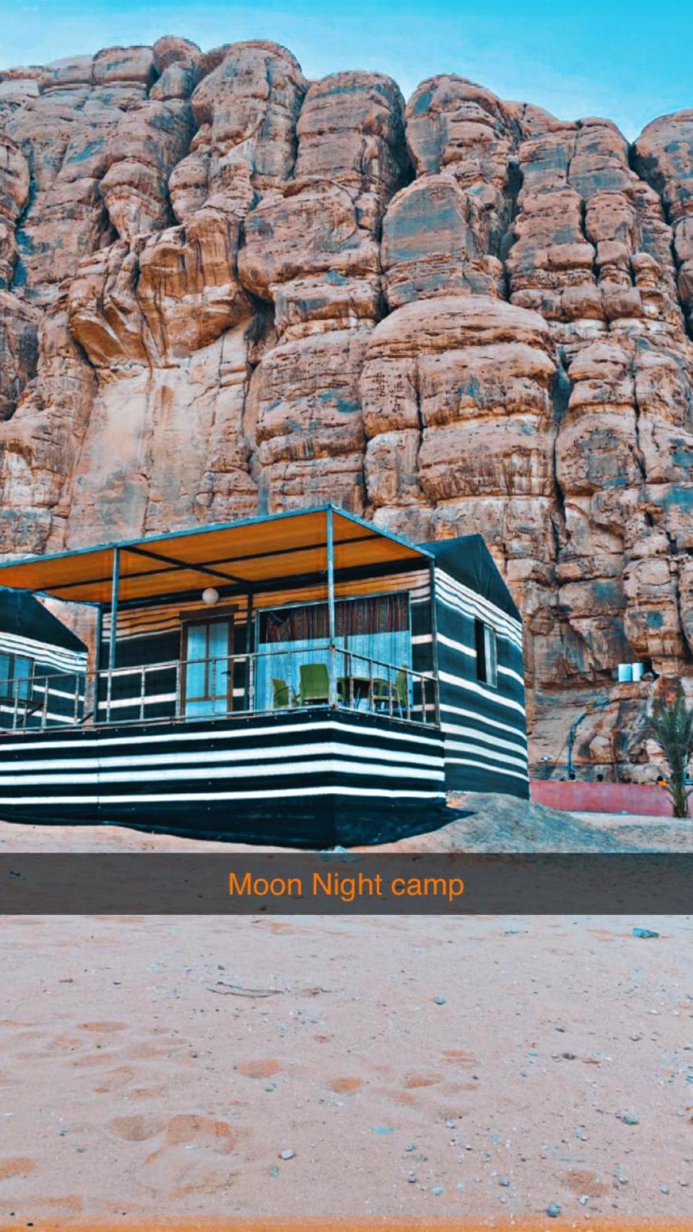 Hotel Moon Night Camp à Wadi Rum Extérieur photo